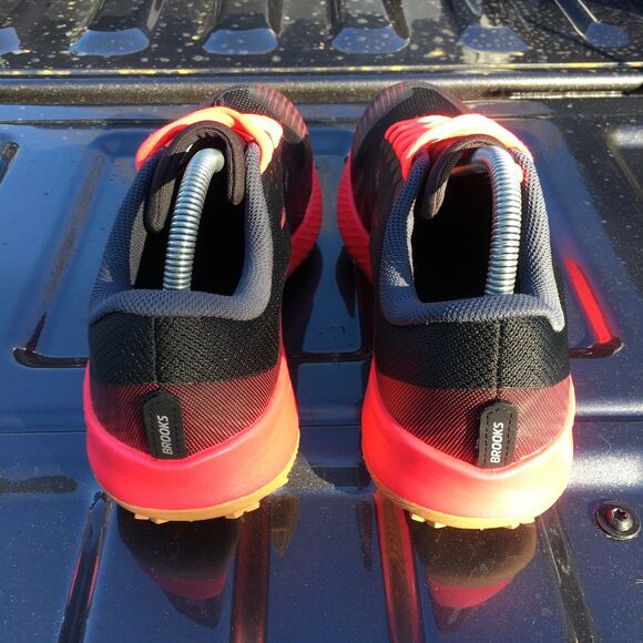 Brooks Catamount 2 Womens Running Shoes Black Trail Hiking  Sneakers Size 10.5B - Picture 6 of 11